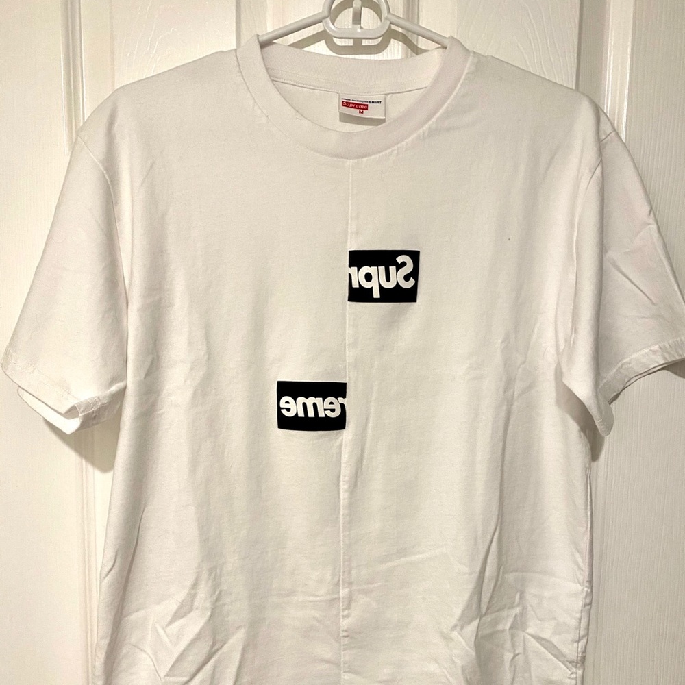 Supreme x Comme des Garçons SHIRT CDG white tee M